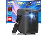 Projektor Izeeker Ipl610 4K 18000 Lm Wifi Bluetooth, Netflix, Hdmi iPL610 LED Projektor