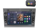 Dab+ Carplay Android 15 Autoradio Gps Navi Wifi Bt Per Opel Astra H Corsa C D Zafira Swc Usb 2GB+64GB Con Adattatore Dab