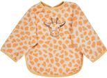 Lätzchen STERNTALER Ärmellätzchen Giraffe Kaya, Baby, beige (sand), Baumwolle, Lätzchen