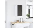 Vidaxl Pensile Da Cucina Lucca Nero In Legno