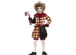 Guirca Costume Da Clown Horror Bambino 5-6 Anni 5-6 Anni