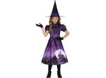 Guirca Costume Ragazza Dalla Casa Stregata Della Strega 7-9 Anni 7-9 Anni
