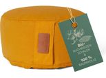 #Doyouryoga Cuscino Rotondo Per Yoga Vishnu 30 Cm X 15 Cm Rivestimento Lavabile Imbottitura In Gusci Di Grano Saraceno Biologico Cuscino Per Yoga Yin Yoga Meditazione Rilassamento Corpo