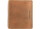 Harold's Pelle Portafoglio Antic Wallet Upend Nature Marrone