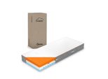 Materasso Genius Eazzzy Premium Cube, Materasso Ergonomico Reversibile 2 In 1, Altezza 20 Cm, Oeko Tex, Memory Foam 90 X 200 X 20 Cm