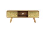 Vidaxl Mobile Tv In Legno Massiccio Di Mango 120X30X45 Cm