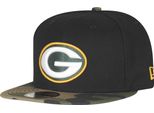Cappellino Snapback New Era 9Fifty - Green Bay Packers, Mimetico, Nero