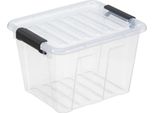 Plast Team 22340800 Plast Team Storage Box Home Box, 3,0 Litri, Trasparente