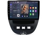 Autoradio Carplay Android 15 Da 10" Per Peugeot 107 Citroen C1 Toyota Aygo 2005-2014 Gps Navi Bt Wifi Swc Dab+ Rds Usb Dsp 2GB+64GB"