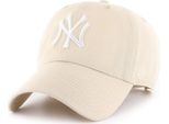 47 Brand Cap Regolabile - Clean Up New York Yankees Naturale