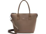L.Credi Borsetta Borsa A Tracolla Pura Handbag Taupe Grigio Talpa