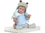 50 Cm Corpo Completo In Silicone Vinile Baby Doll Reborn Ragazzo Anatomicamente Corretto