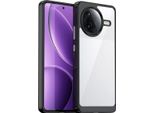 Custodia Outer Space Con Telaio In Gel Per Xiaomi Poco F7 Ultra - Nero