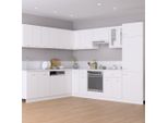 Syfax™ Mobile Pensile “Lyon” Bianco 60X31X60 Cm In Legno Multistrato