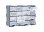 Vidaxl Organizzatore Multi-Cassetto 16 Cassetti 52X16X37 Cm