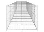 Vidaxl Cuccia Per Cani Da Esterno Acciaio Zincato 26,62 M²