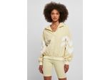 Urban Classics TB2664 | Ladies Crinkle Batwing Jacket Trainingsjacke - Farbe: Softyellow/White - GrößE: Xxl