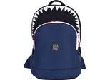 Pick & Pack Zaino Shark Shape Backpack 10L Navy Blu Scuro