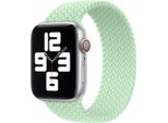 Apple Braided Solo Loop Per Watch | 44/45/46/49 Mm - Taglia 12 - Pistacchio