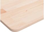 Vidaxl Piano Lavabo 80X40X1,5 Cm In Legno Massiccio Non Trattato