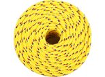Vidaxl Corda Da Barca Gialla 8 Mm 50 M Polipropilene