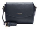 Lazarotti Pelle Borsa A Tracolla Bologna Leather Flat Crossbody Bag Navy Blu Scuro