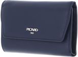 Picard Pelle Portafoglio Bingo Flap Wallet Midnight Blu Scuro