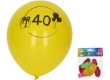Pallone Gonfiabile Da 30 Cm - Set Di 5, Con Il Numero 40