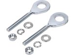 Set Di Tendicatena Zincato Per Simson S50, S51, S53, S70, S83, SR50, SR80, Schwalbe, Spatz, Sperber, Habicht