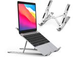["Supporto Pieghevole Per Laptop Supporto Portatile Per Notebook Laptop Macbook Holder Supporto Di Raffreddamento Regolabile Per Tablet E Accessori Per Laptop, Argento""],"
