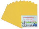 A4 Feltro Autoadesivo Giallo 20X30Cm 10Pz
