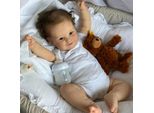 49CM Maddie Bambola Predipinta Realistica Bambola Reborn Neonato Dipinta A Mano Con Genesis Di Alta Qualità 3D Tono Della Pelle