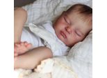 49 Cm Laura, Bambola Neonata, Bambola Rinata Già Finita, Pelle 3D, Pelle Dipinta A Mano Con Dettagli, Venature Visibili