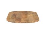 Vidaxl Piano Da Tavolo 100X40X2,5 Cm Ovale In Legno Massiccio Di Mango