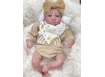 48CM Reborn Baby Doll Sleeping Levi Lifelike Handmade 3D Skin Newborn Baby Con Vene Visibili Bebe Reborn Doll Toy Per Le Ragazze