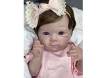 Bambola Neonata Bettie, 45 Cm, Pelle 3D Realistica, Pelle Dipinta A Mano, Vene Visibili, Bambola Neonata Rinata