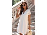 Ivon Mini Abito Donna Avano Crema L