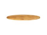 Vidaxl Piano Da Tavolo 140X50X3,8 Cm Ovale In Legno Massiccio Di Mango