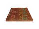 Vidaxl Piano Da Tavolo 100X50X2,5 Cm Rettangolare In Legno Massiccio Antico
