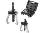 Set Di 2 - Utensile Estrattore, Estrattore Per Cuscinetti Da 2 O 5 Tonnellate, Estrattore A Tre Griffe Per Cuscinetti A Sfera Interno Esterno 76,2 / 177,8 Mm Larghezza Max. Larghezza - Estrattore Parallelo, Set Di Estrattori Per Cuscinetti Utensile Per Estrarre Le Auto