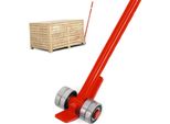 Barra Di Leva Con Rulli 150Cm - Ruote Della Barra Di Leva 3 Tonnellate - Acciaio Al Carbonio - Ausilio Di Sollevamento Metallurgia Ingegneria Automobilistica Ingegneria Meccanica.