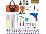 Set Di Strumenti Professionali Per La Rimozione Delle Ammaccature - Kit Per La Riparazione Delle Ammaccature Dell'auto 89 Pezzi - Strumento Per L'estrazione Fai-Da-Te - Riparazione Delle Ammaccature Con La Grandine Led