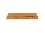 Vidaxl Piano D'appoggio 60X20X2,5 Cm Rettangolare In Legno Massiccio Di Mango