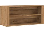 Vidaxl Panca Per Scarpe Artisan Oak 100X35X45 Cm Materiale A Base Di Legno