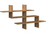 Vidaxl Mensola A Muro Rovere Artigianale 124,5X18X60,5 Cm Materiale A Base Di Legno