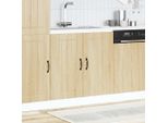 Vidaxl Base Lavello Lucca Sonoma In Legno Di Rovere