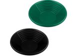 Set Di 2 Padelle Per Il Lavaggio Dell'oro Relaxdays