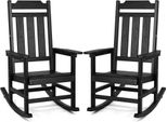 2X Poltrona A Dondolo Poltrona Relax Poltrona D'accento - Robusta Poltrona A Dondolo - Comoda Poltrona Relax Fino A 181,6 Kg - Ideale Per Il Soggiorno E Il Patio