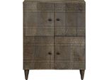Vidaxl Credenza 60X33X75 Cm In Legno Massiccio Di Mango