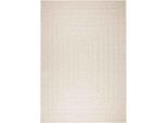 Vidaxl Tappeto Zizur Crema 200X290 Cm Effetto Juta Per Interni Ed Esterni